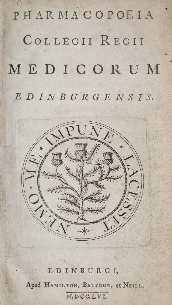 Große Abbildung Nr.1: 139-1556 Pharmacopoeia: (Medizin)
