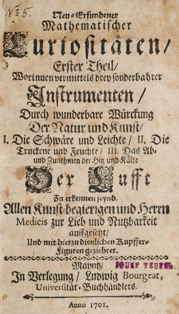 Große Abbildung Nr.1: 139-1642 (Alencé,J.d').: (Verschiedene Gebiete - Varia)