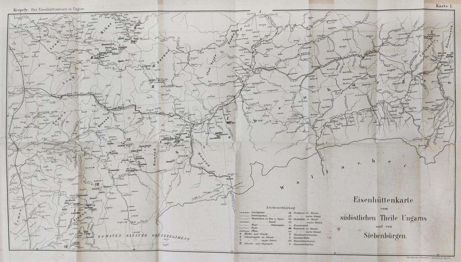 Große Abbildung Nr.1: 139-1665 Kerpely,A.: (Verschiedene Gebiete - Varia, Bergbau, Ungarn)