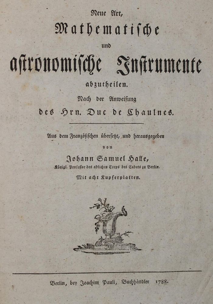 Große Abbildung Nr.1: 139-1673 Chaulnes,(M.F.d'A.d'A.)de.: (Verschiedene Gebiete - Varia)