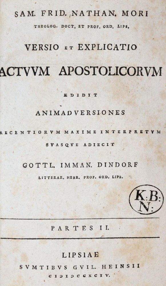 Große Abbildung Nr.1: 139-168 Morus,S.F.N.: (Klosterbibliothek)