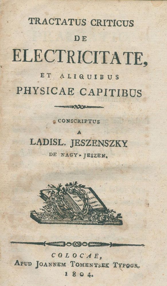 Große Abbildung Nr.1: 139-1684 Jeszenszky,L.: (Verschiedene Gebiete - Varia, Elektrizität)