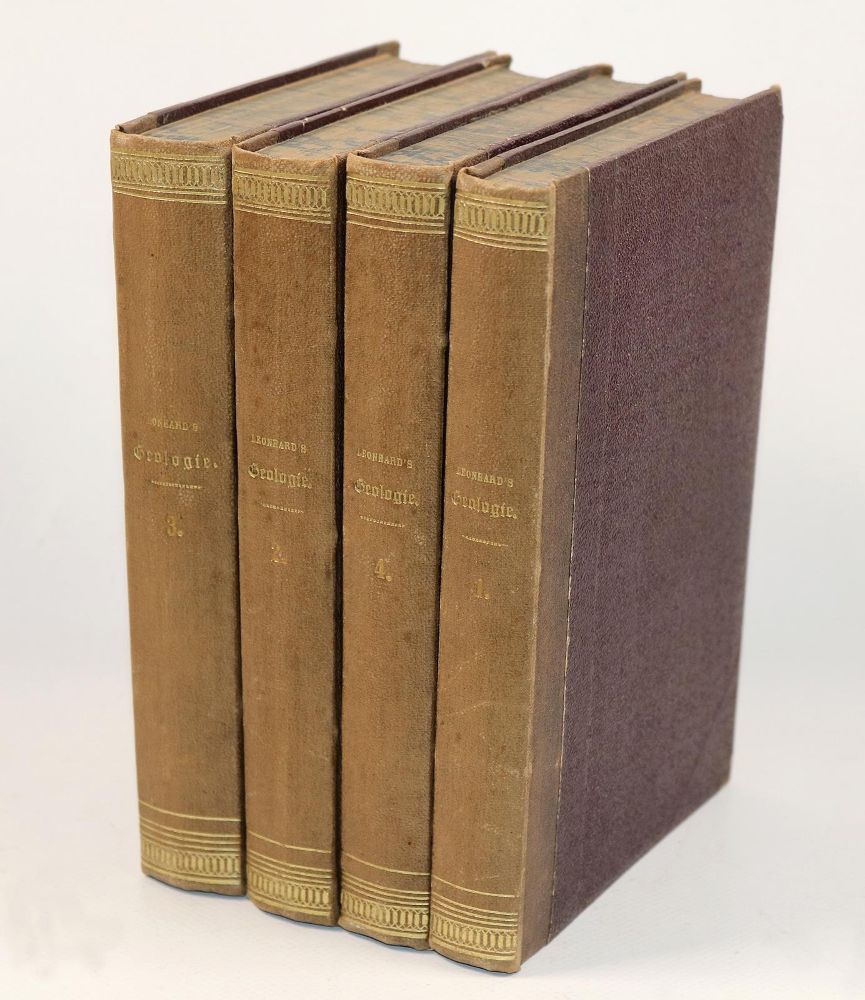 Große Abbildung Nr.3: 139-1694 Leonhard,K.C.v.: (Verschiedene Gebiete - Varia, Geologie - Mineralogie u. Paläontologie)