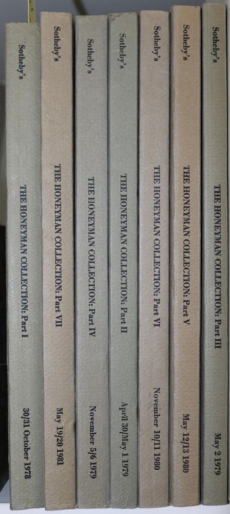 Große Abbildung Nr.2: 139-1707 Honeyman Collection, The,: (Verschiedene Gebiete - Varia)