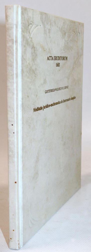 Große Abbildung Nr.3: 139-1742 Leibniz,G.W.: (Verschiedene Gebiete - Varia)