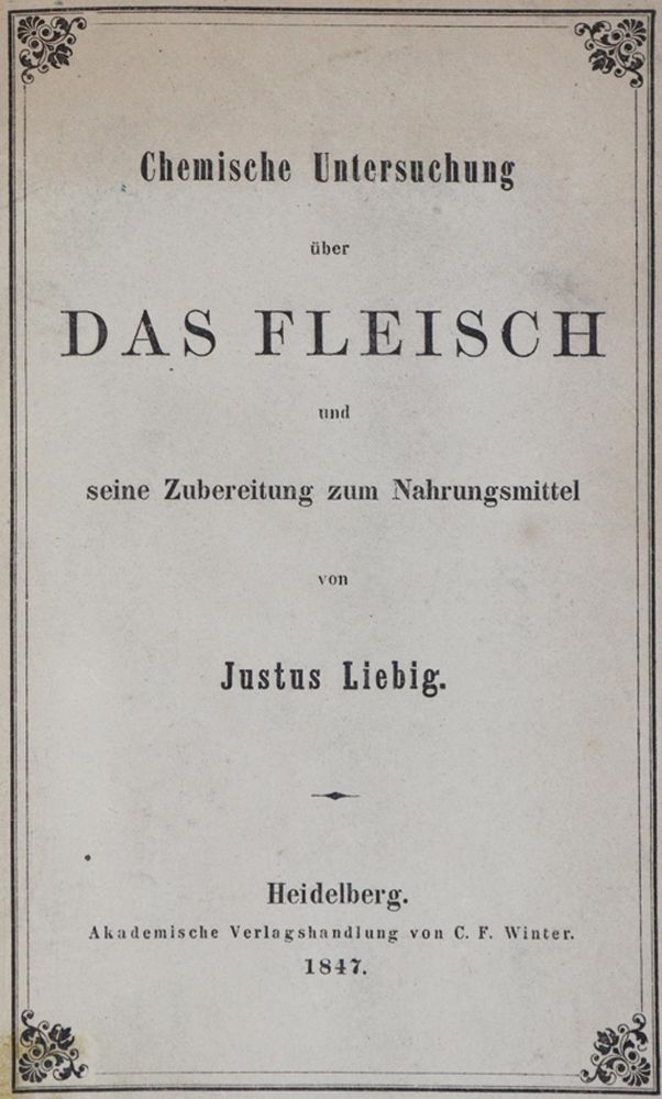 Große Abbildung Nr.1: 139-1743 Liebig,J.v.: (Verschiedene Gebiete - Varia)
