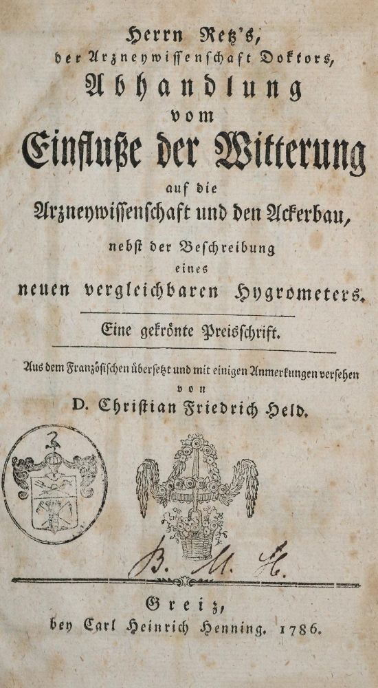Große Abbildung Nr.2: 139-1777 Retz,N.: (Verschiedene Gebiete - Varia, Meteorologie)