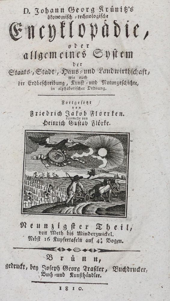 Große Abbildung Nr.1: 139-1779 Krünitz,J.G.: (Verschiedene Gebiete - Varia, Mikroskop)