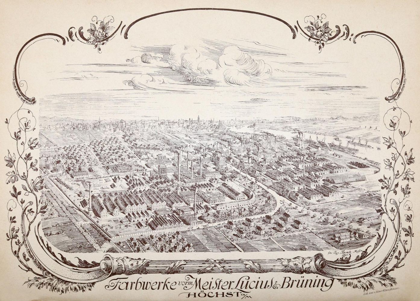 Große Abbildung Nr.2: 139-1809 Farbwerke Hoechst.: (Verschiedene Gebiete - Varia, Textil)