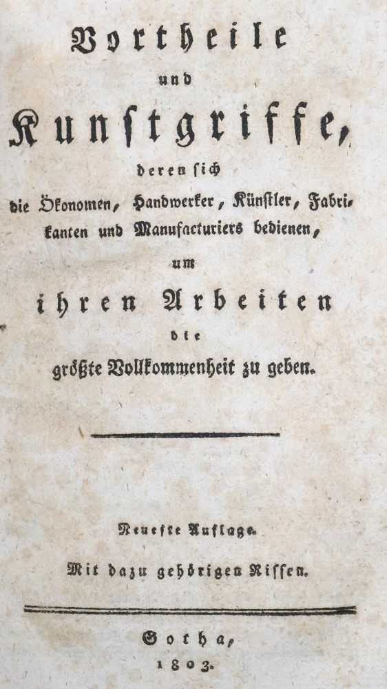 Große Abbildung Nr.1: 139-1816 Vortheile: (Verschiedene Gebiete - Varia)