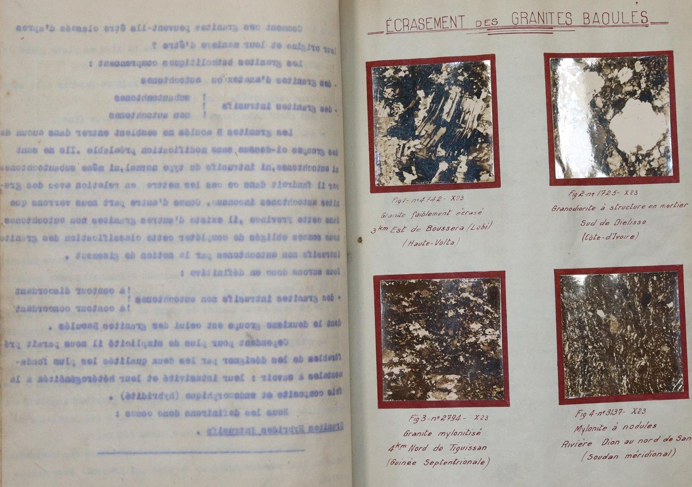 Große Abbildung Nr.2: 139-1829 Bodin,L.: (Afrika, Geologie - Mineralogie u. Paläontologie)
