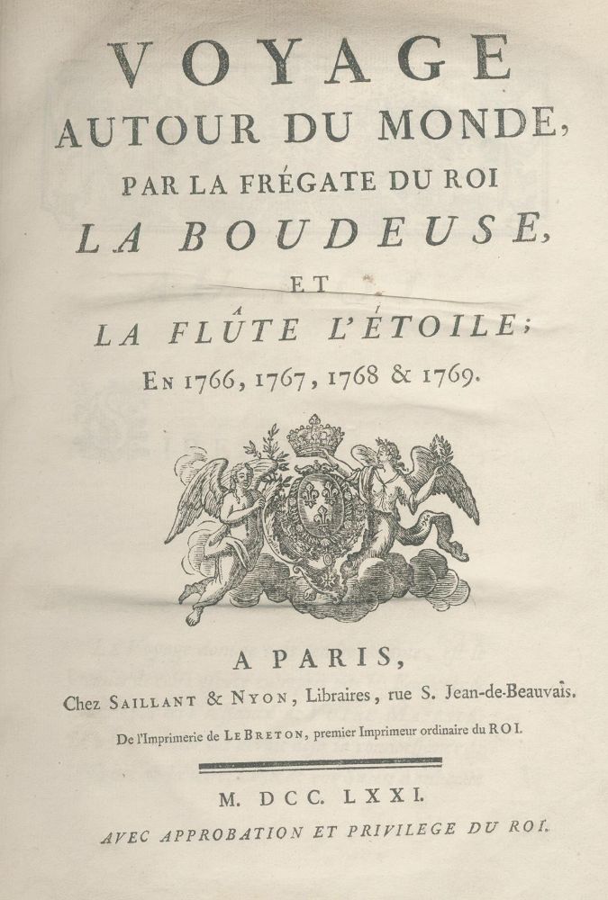 Große Abbildung Nr.1: 139-1841 Bougainville,L.A.de.: (Amerika)