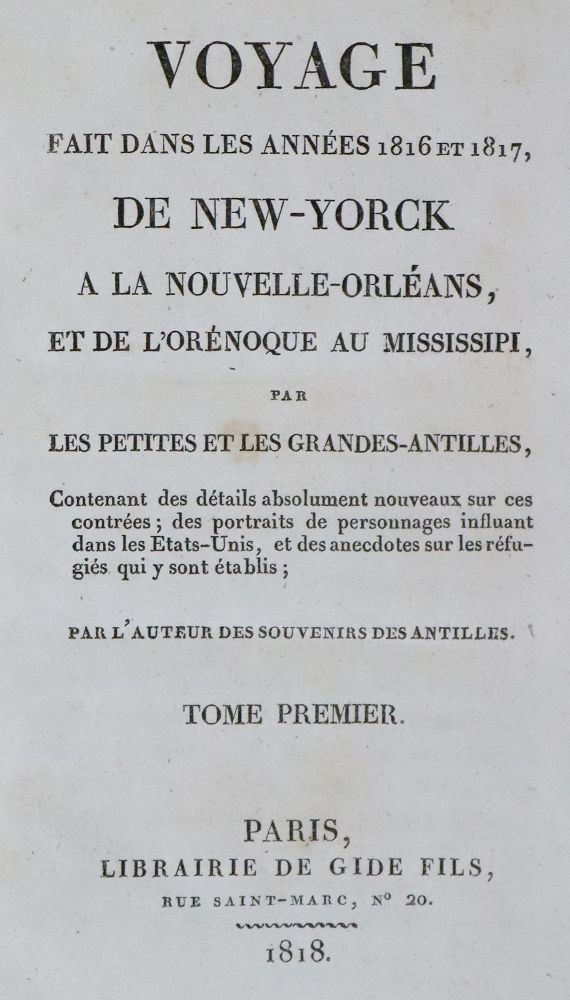 Große Abbildung Nr.1: 139-1852 Montlezun,(B.de).: (Amerika)