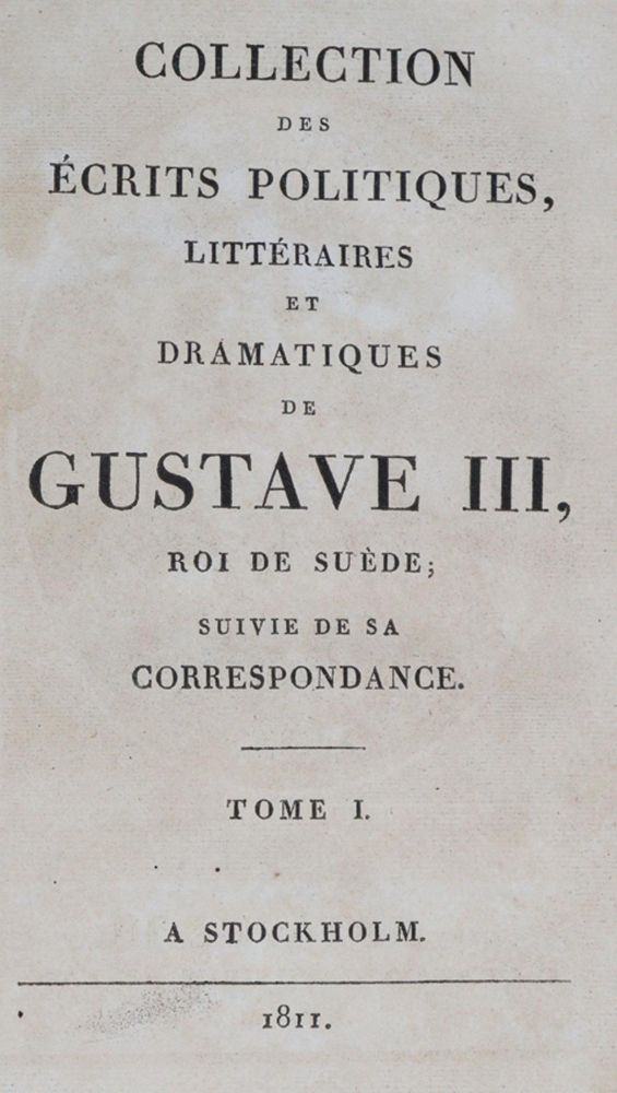 Große Abbildung Nr.1: 139-1866 Gustav III., König von Schweden.: (Arktis-Antarktis-Nordländer)