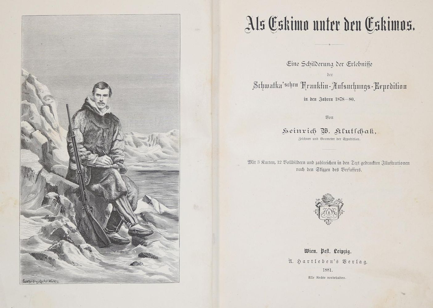 Große Abbildung Nr.1: 139-1868 Klutschak,H.W.: (Arktis-Antarktis-Nordländer)