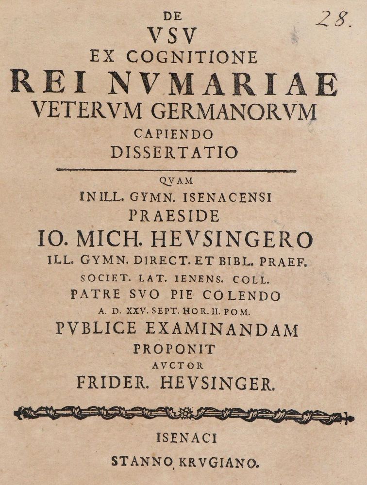 Große Abbildung Nr.2: 139-187 Luz,J.G.: (Alte Drucke, Handschriften und Theologie)