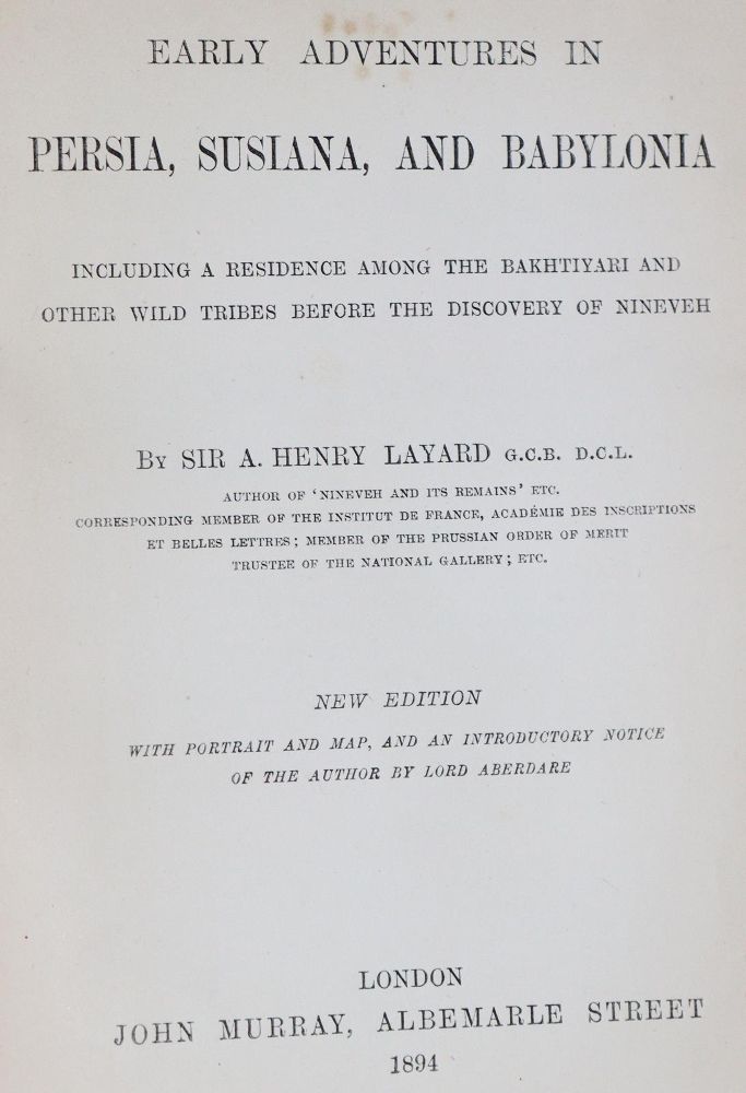 Große Abbildung Nr.5: 139-1893 Layard,A.H.: (Asien)