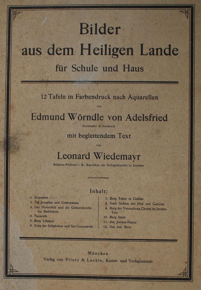 Große Abbildung Nr.2: 139-1907 Wörndle von Adelsfried, E.: (Asien)