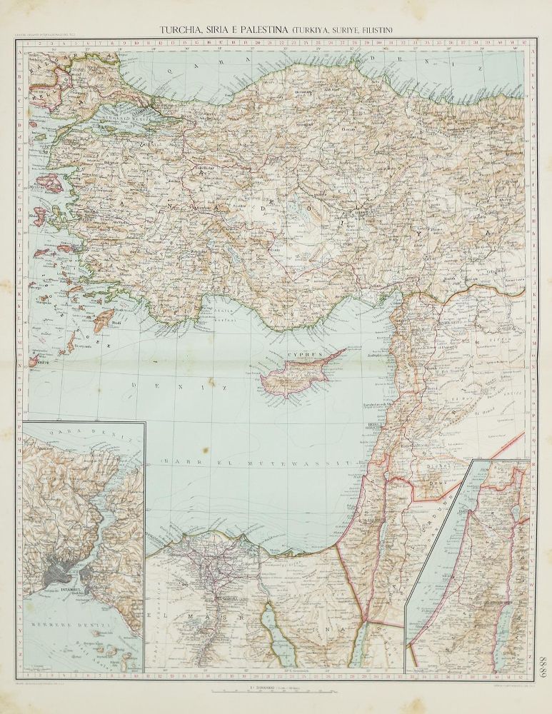 Große Abbildung Nr.2: 139-1909 Atlante Internazionale: (Atlanten)