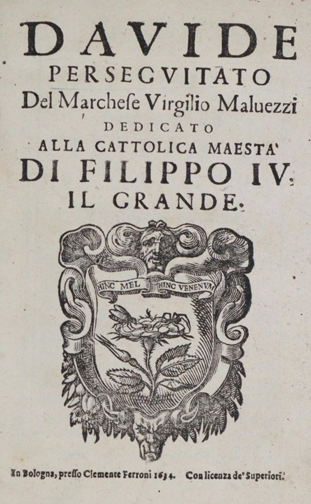 Große Abbildung Nr.1: 139-192 Malvezzi,V.: (Alte Drucke, Handschriften und Theologie)