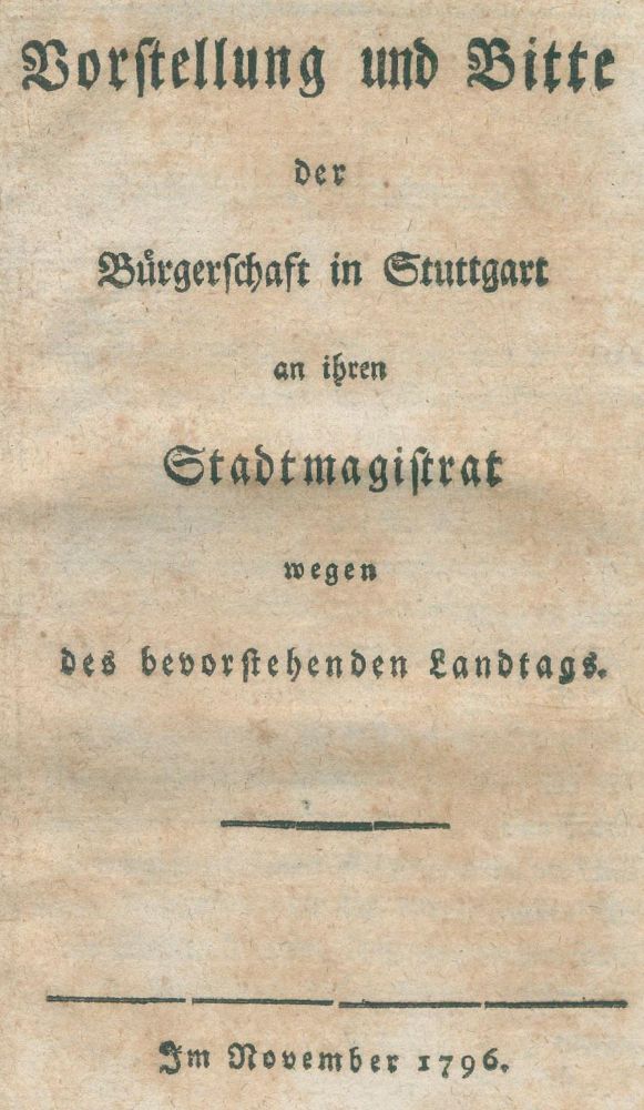 Große Abbildung Nr.1: 139-1922 Sammelband mit 10 württemb.  Staatswissenschaft.: (Deutschland, Baden-Württemberg)