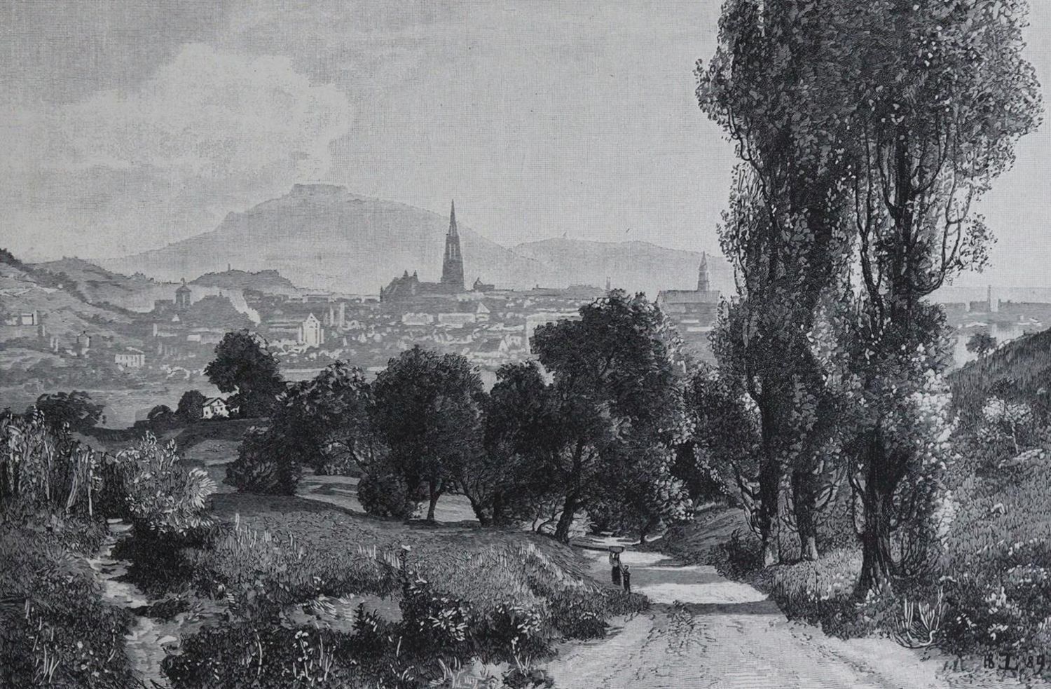 Große Abbildung Nr.3: 139-1924 Baden-Württemberg.: (Deutschland)