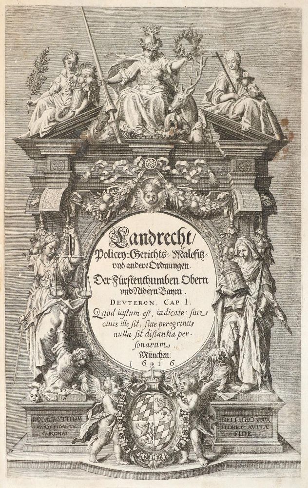 Große Abbildung Nr.1: 139-1929 Bayrisches Landrecht,: (Deutschland, Bayern)