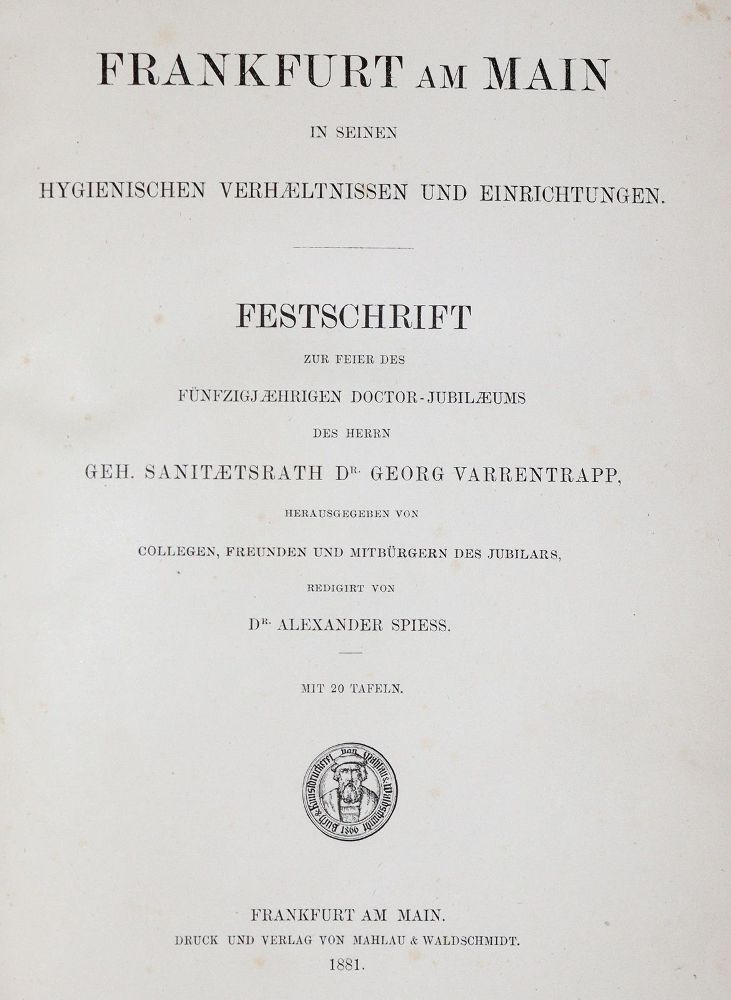 Große Abbildung Nr.2: 139-1958 Spiess,A.: (Deutschland, Frankfurt/Main)