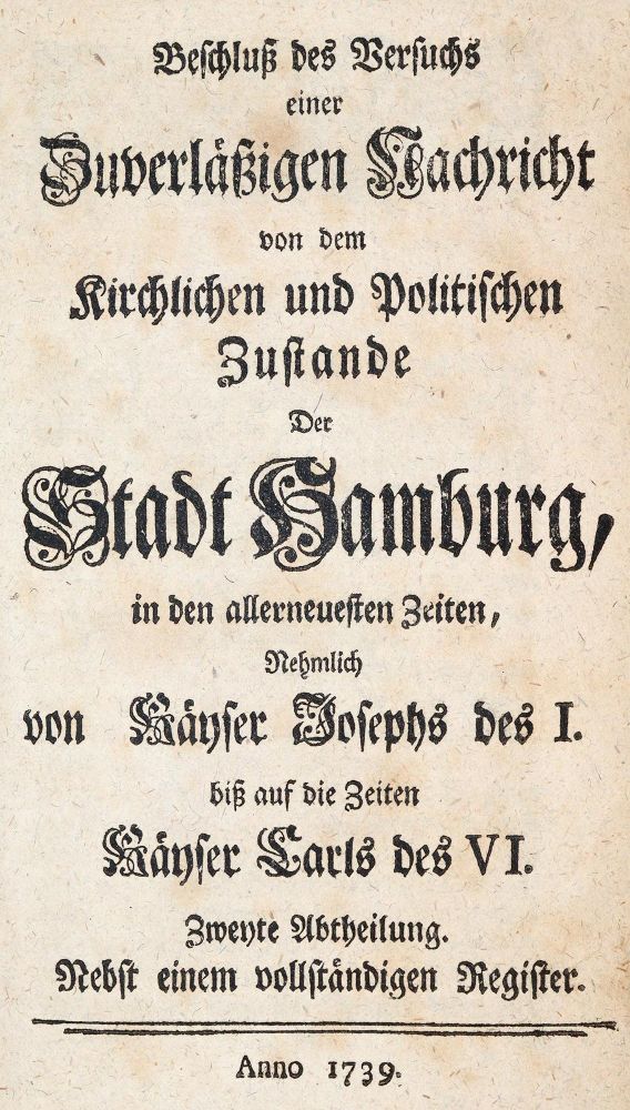 Große Abbildung Nr.1: 139-1968 (Steltzner,M.G.).: (Deutschland, Hamburg)