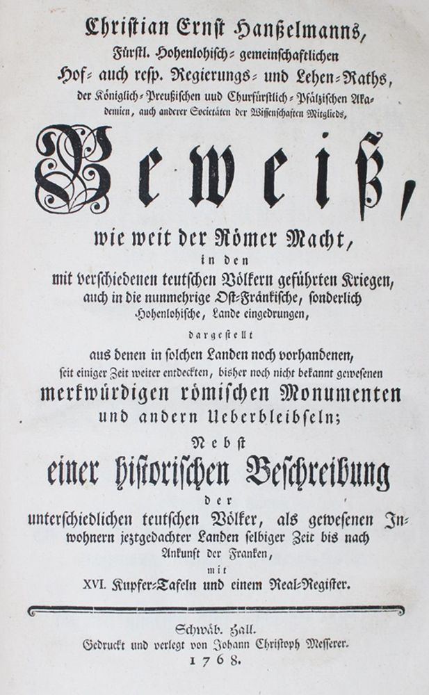 Große Abbildung Nr.1: 139-1970 Hanßelmann,C.E.: (Deutschland)