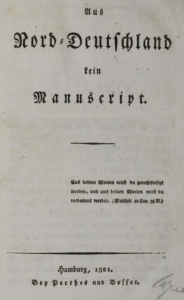 Große Abbildung Nr.1: 139-1971 (Hess,J.L.v.).: (Deutschland)