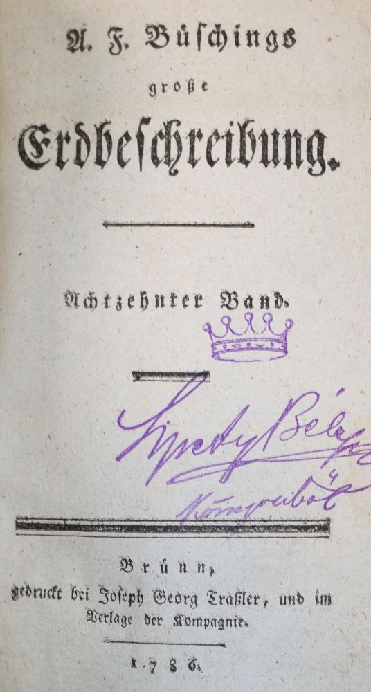 Große Abbildung Nr.2: 139-2024 Büsching,A.F.: (Deutschland, Schwaben)