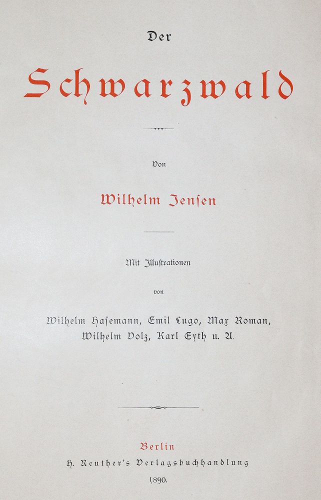 Große Abbildung Nr.2: 139-2029 Reich,L.: (Deutschland, Schwarzwald)