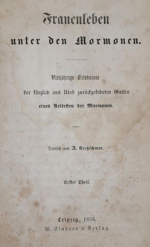 Große Abbildung Nr.1: 139-203 (Ward-Maria).: (Mormonen)