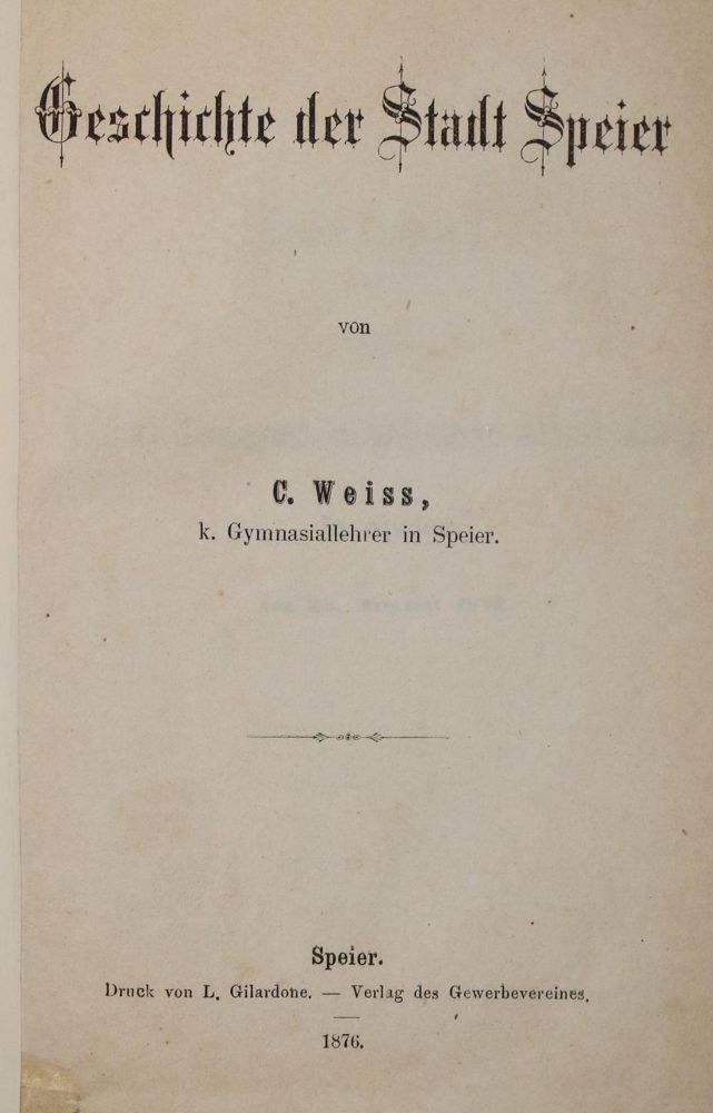 Große Abbildung Nr.2: 139-2030 Blaul,F.: (Deutschland, Speyer)