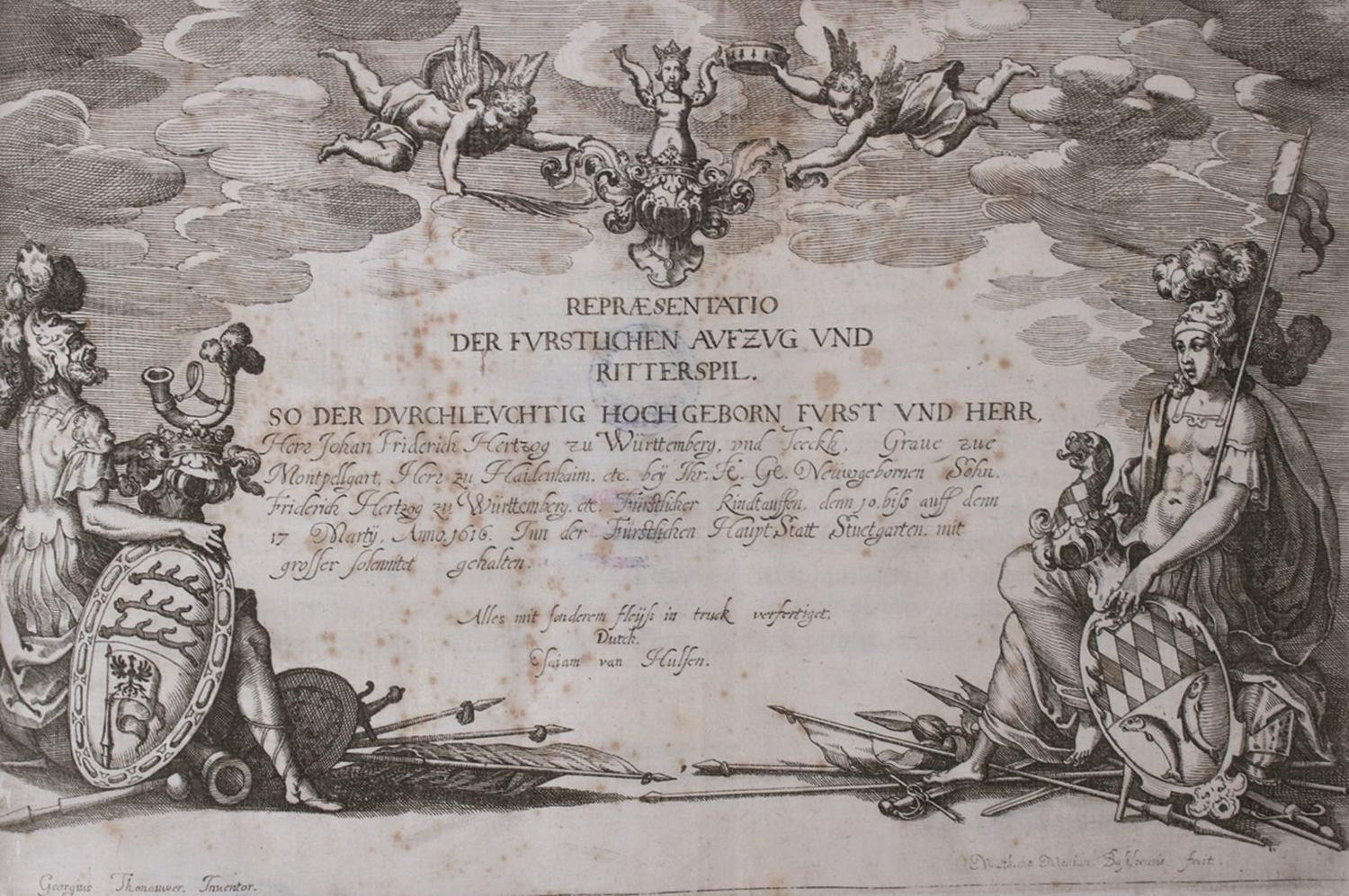 Große Abbildung Nr.1: 139-2032 Hulsen,E.v.: (Deutschland, Stuttgart)