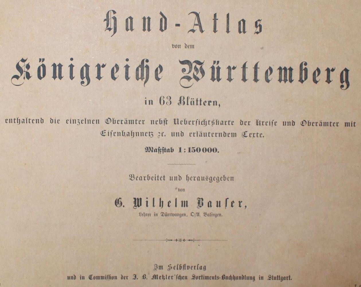 Große Abbildung Nr.1: 139-2044 Bauser,G.W.: (Deutschland, Württemberg)