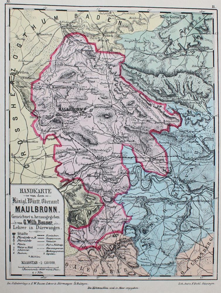 Große Abbildung Nr.2: 139-2044 Bauser,G.W.: (Deutschland, Württemberg)