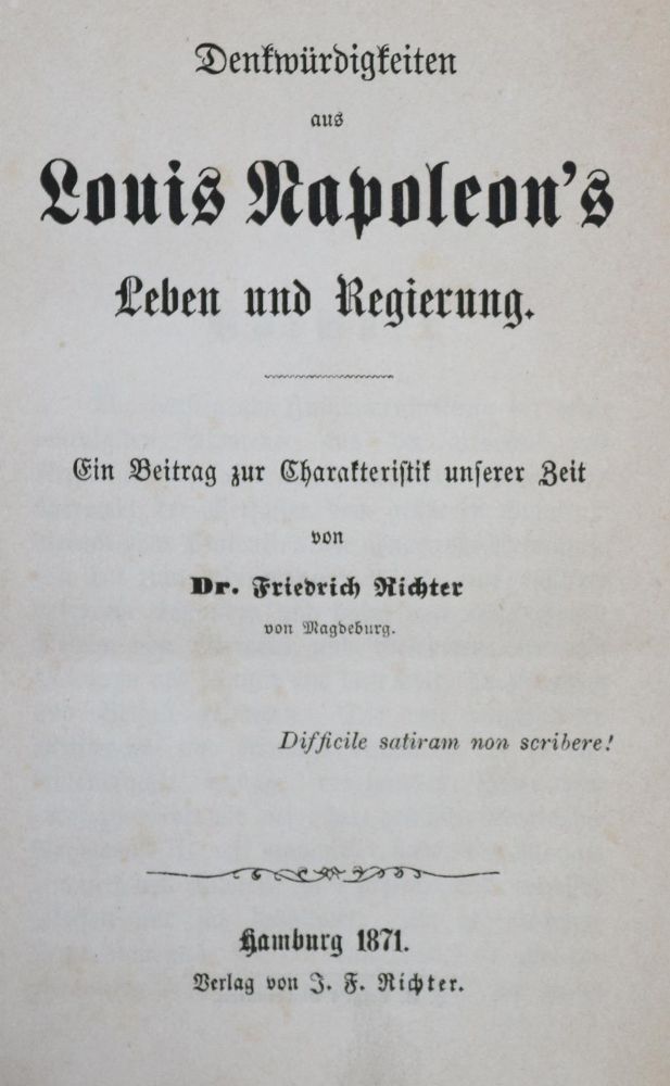 Große Abbildung Nr.1: 139-2063 (Hormayr zu Hortenburg J. Freihr. v.).: (Frankreich)
