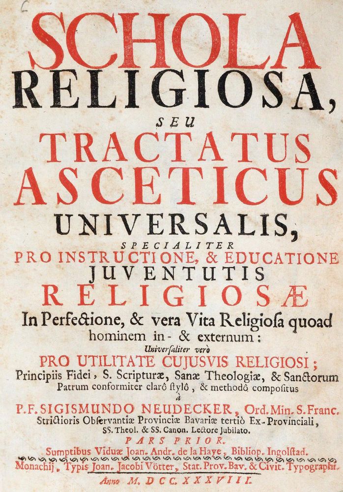 Große Abbildung Nr.1: 139-208 Neudecker,S.: (Alte Drucke, Handschriften und Theologie)