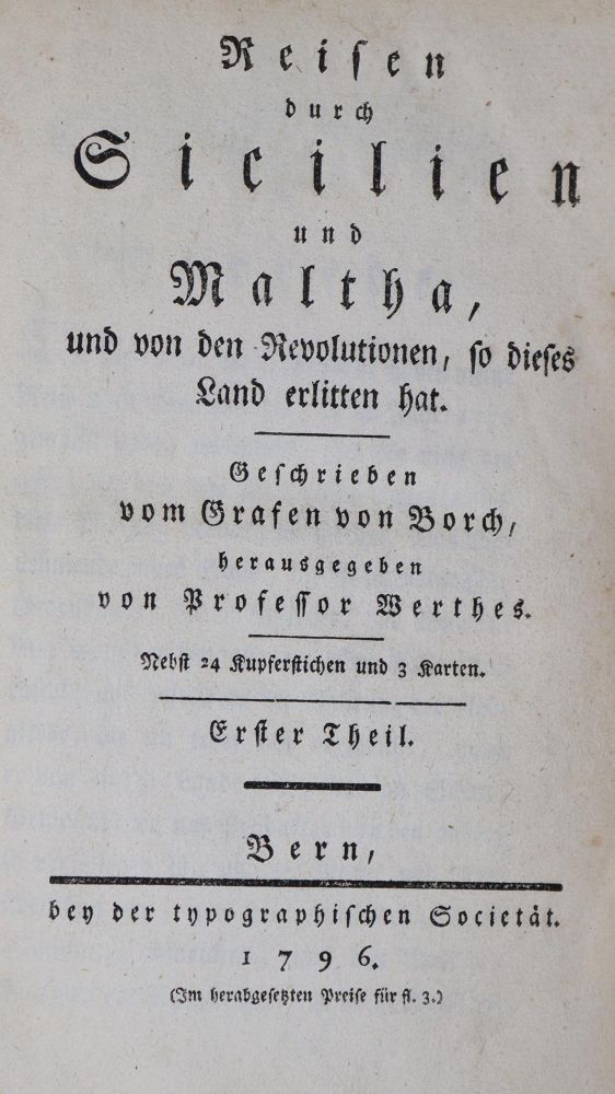 Große Abbildung Nr.1: 139-2080 Borch,M.J. von der.: (Italien)