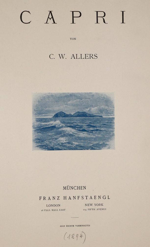 Große Abbildung Nr.5: 139-2082 Allers,C.W.: (Italien, Capri)