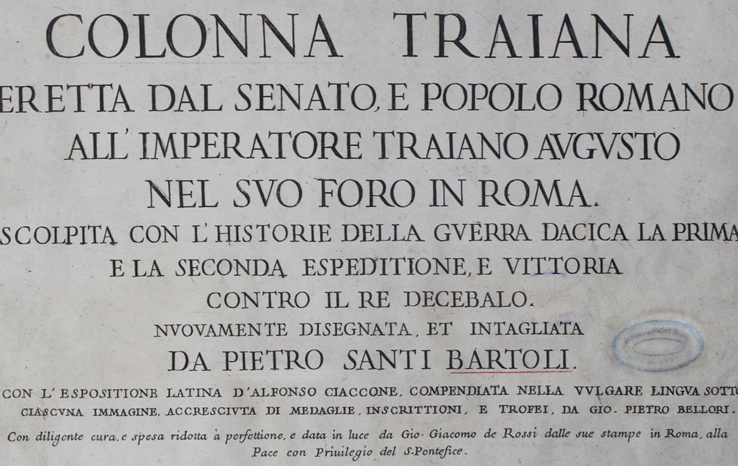Große Abbildung Nr.1: 139-2105 Bartoli,P.S.: (Italien, Rom)