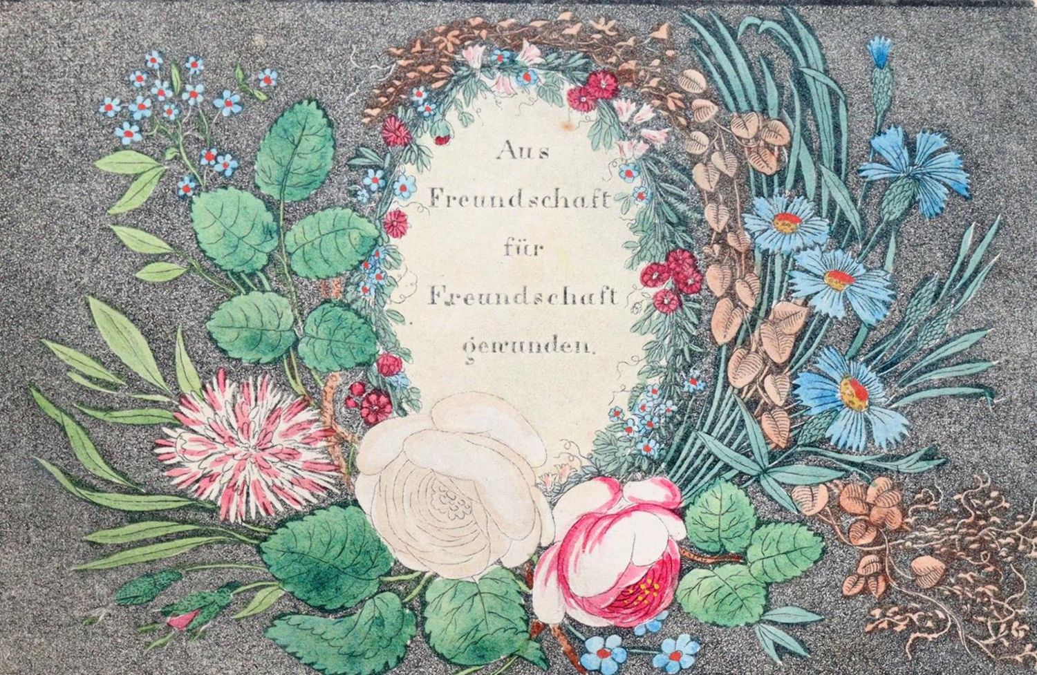 Große Abbildung Nr.1: 139-2159 Freundschaftsalbum: (Schweiz, Handschriften, Stammbücher)
