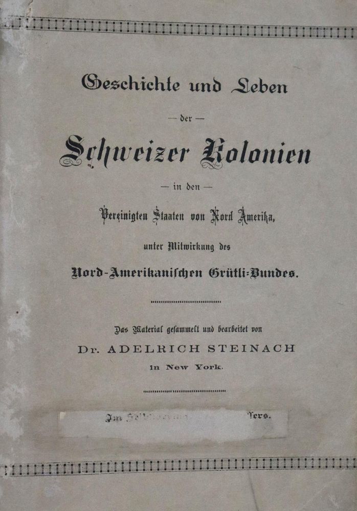 Große Abbildung Nr.19: 139-2160 Hottinger,J.J. u. G.Schwab.: (Schweiz)