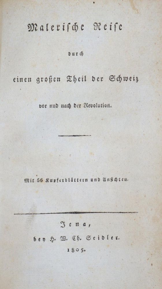 Große Abbildung Nr.2: 139-2167 (Reichard,H.A.O.).: (Schweiz)