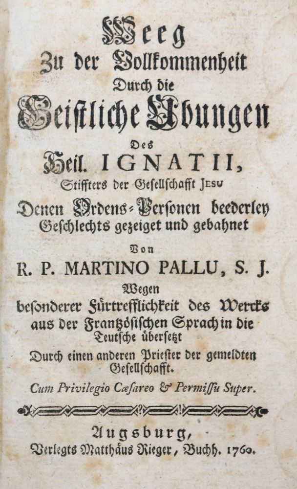 Große Abbildung Nr.2: 139-217 Pallu,M.: (Alte Drucke, Handschriften und Theologie)