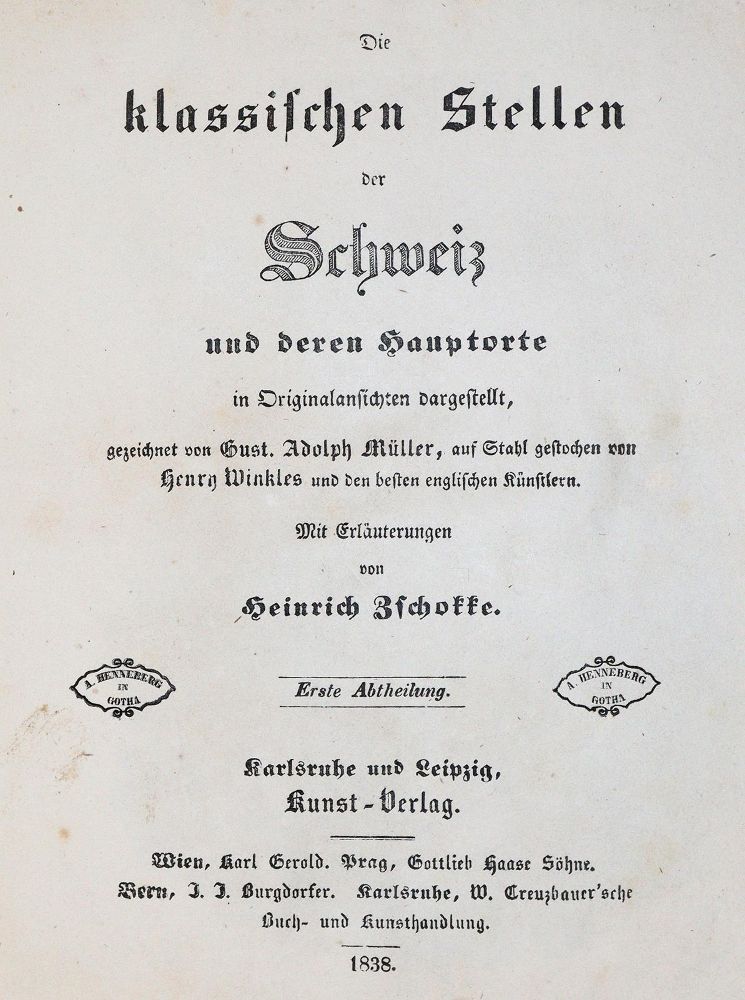 Große Abbildung Nr.2: 139-2174 Zschokke,H.: (Schweiz)