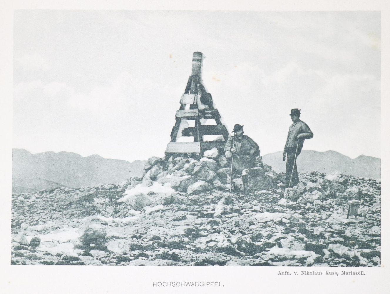 Große Abbildung Nr.1: 139-2180 Hochschwab-Album.: (Verschiedene Länder - Geschichte, Alpen und Alpinismus)