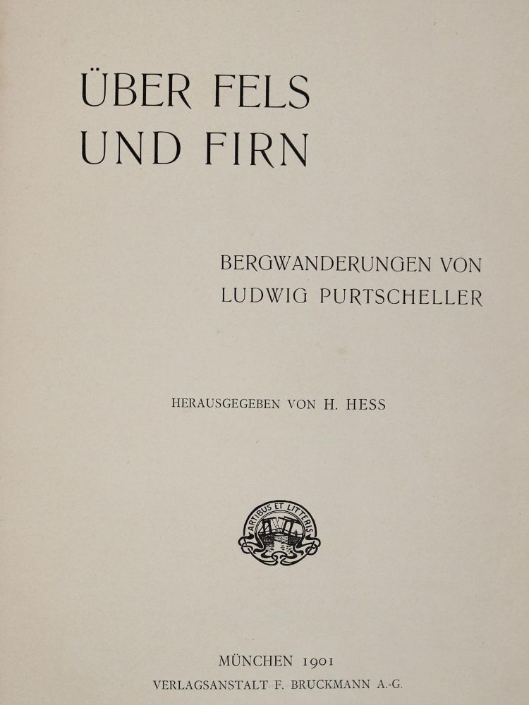 Große Abbildung Nr.2: 139-2186 Purtscheller,L.: (Verschiedene Länder - Geschichte, Alpen und Alpinismus)